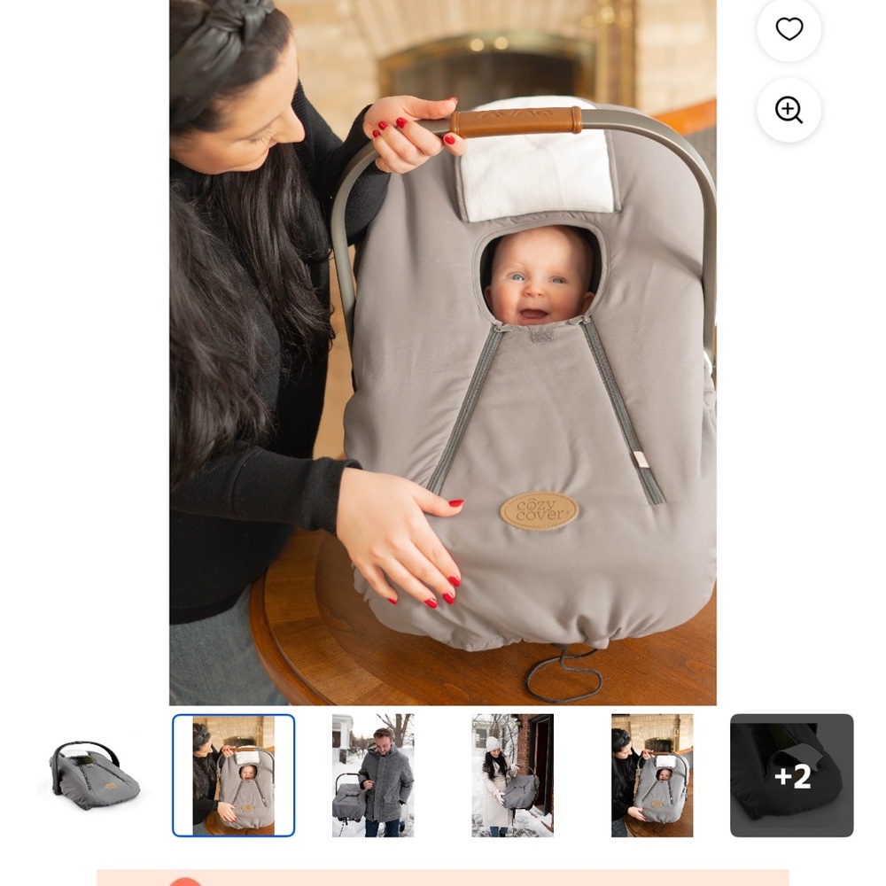Kids Black and White Fleece-Lined Bonnet